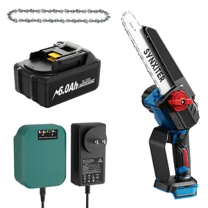 Chainsaw Cordless 8.0mAh High-Capacity Battery+8 Inch Portable Electric Mini Chainsaw Wood Cutting for Makita 21V Battery, 16.4FT/S​​ Super Handheld Chainsaw with Automatic Oiler, Lightweight Handheld Chainsaw for Branches, Trees Pruning tiktokshopspring