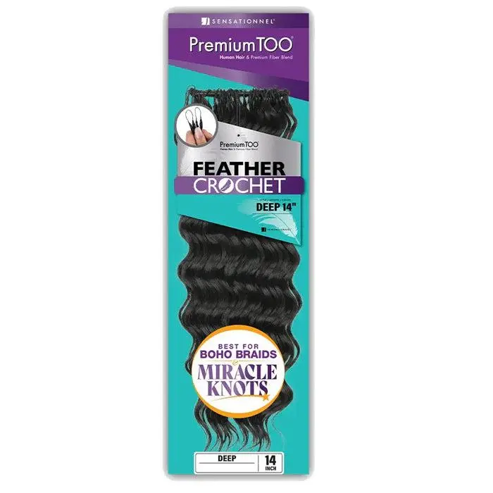 14" Textured Crochet Hair Extensions - 100-Strand Pack Faux Locs Feather Synthetic Pieces for DIY Boho Locs & Protective Hairstyles Dreadlocks, Faux Locs Hairstyles