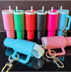 Mini Water Bottle Keychain 💧 Portable Travel Container | Cute & Refillable