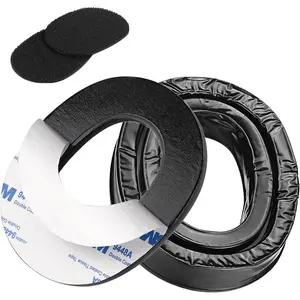 Gel Ear Pads Compatible with TAC100 300 500 Earmuffs, Comfortable Replacement Gel Ear Cups