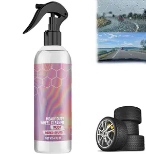 Heavy Duty Wheel Cleaner & Rim Cleaner - Safe on Chrome, Clear Coated Painted Surfaces, Glass, Plastic, And Most Wheel Finishes - Brake Dust, Rust, and Grime