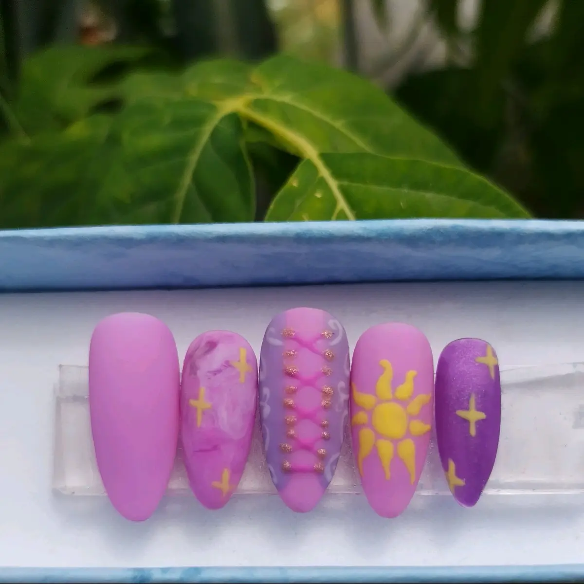 Rapunzel nails Rapunzel nails