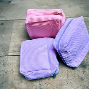 Corduroy Zip Pouch