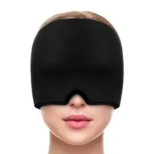 Physical Cooling Gel Headgear Ice Compress Headgear Face Mask Ice Compress Eye Mask Gel Headgear for Comfort and Relief