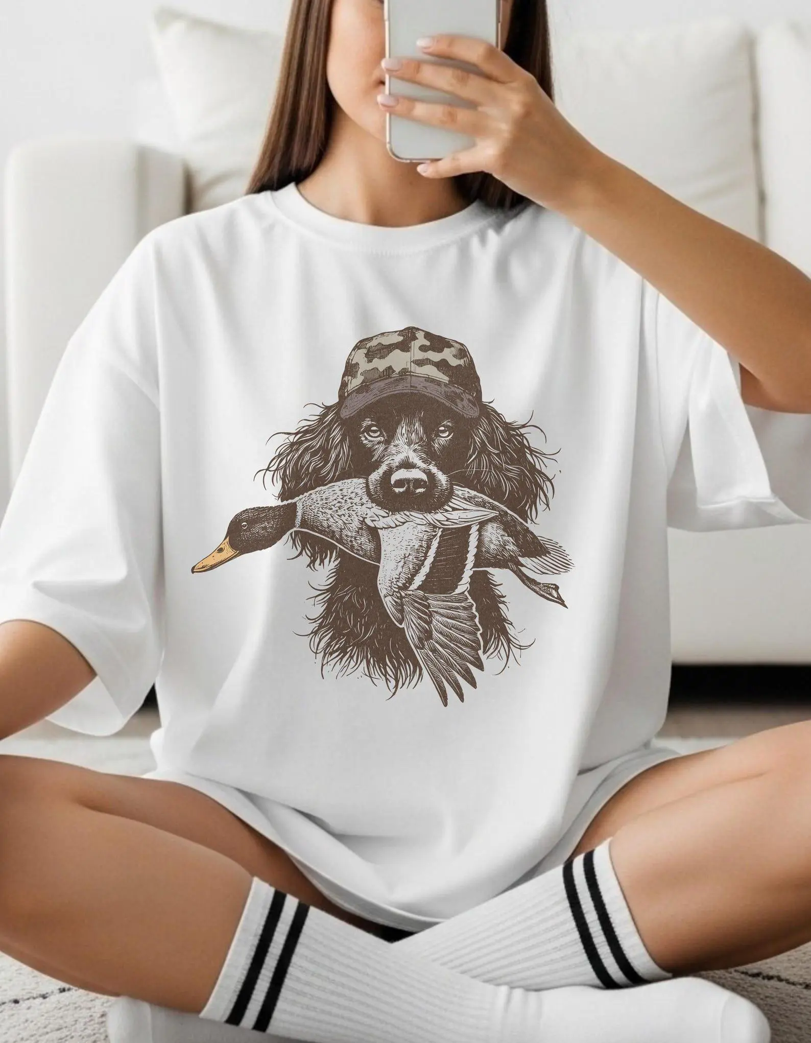 Boykin Spaniel Duck Hunting Shirt, Unisex T-shirt, Hunting Season, Hunting Gift