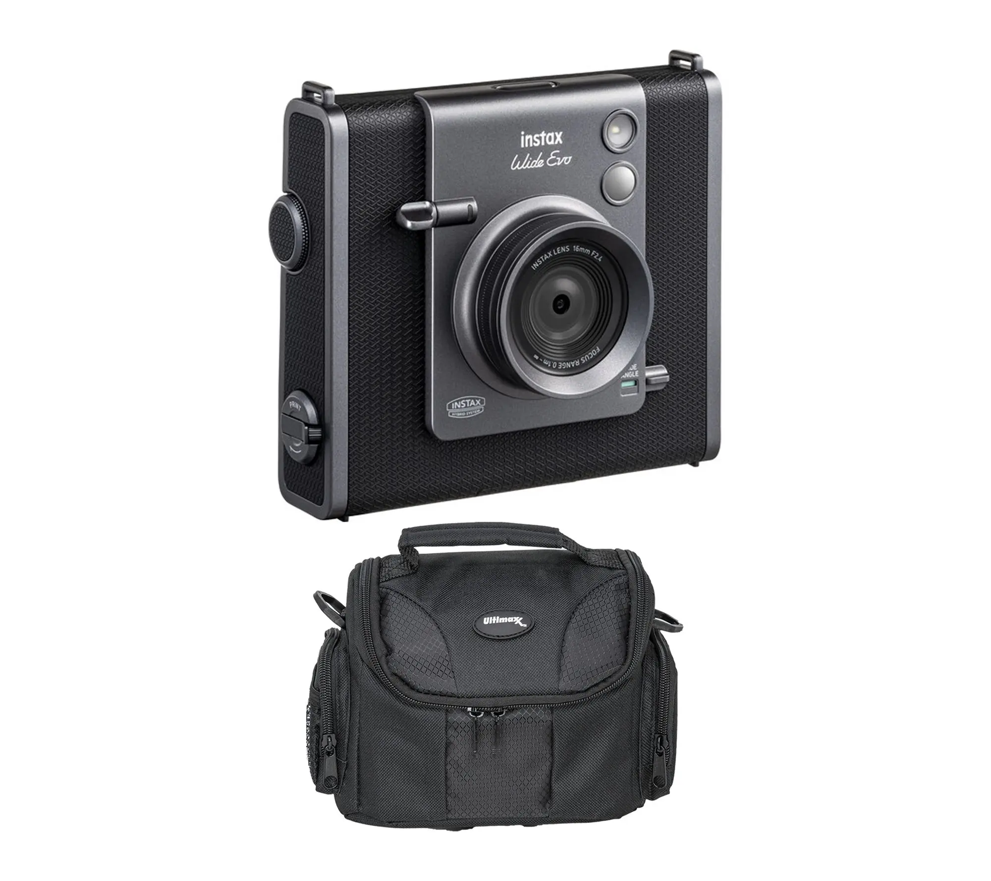 FUJIFILM INSTAX WIDE EVO Hybrid Instant Film Camera Bundle
