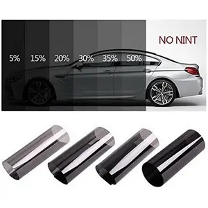 Solar UV Protection Film, 50cm X 1500cm Auto-Darkening Window Film, Deep Car Window Tint, Glass Accessories, Universal Fit