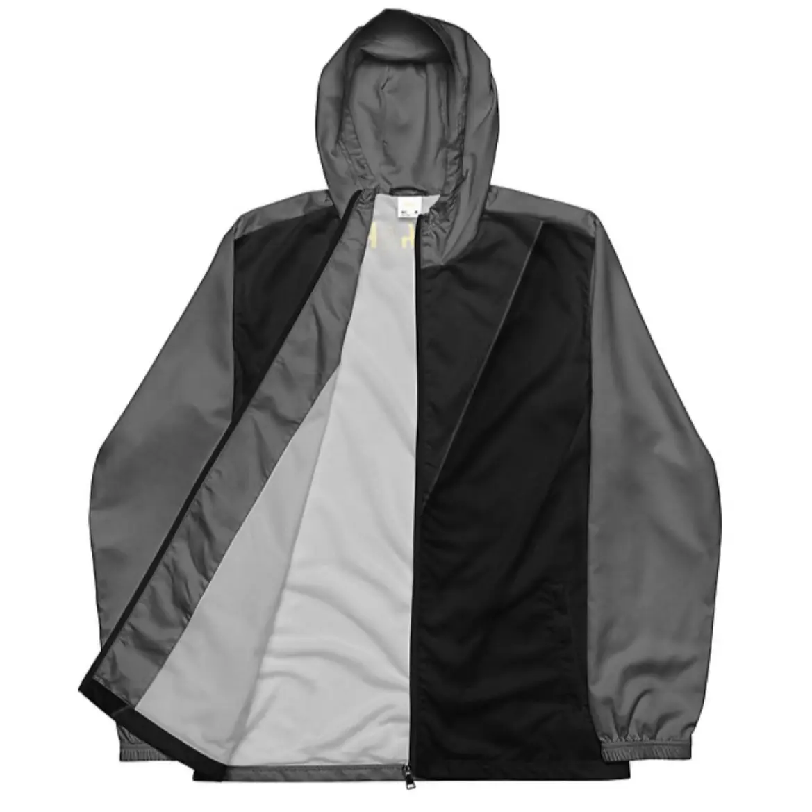 Villahiker - Black Pattern Unisex Outdoor Hiking Windbreaker Jacket