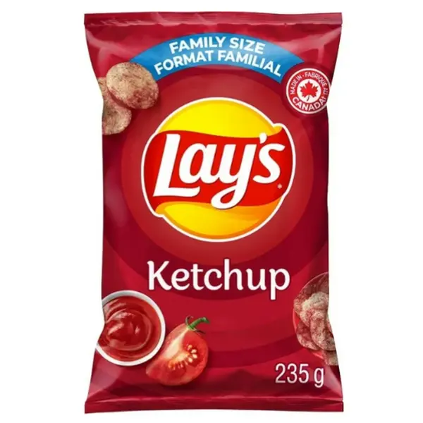 Lay's Ketchup Flavored Potato Chips, 235g