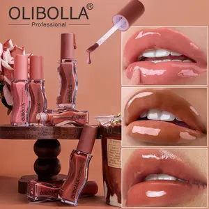 OLIBOLLA Natural Nude Tint  Oil - Plumping, Hydrating Mirror , Non-Sticky, Lightweight, Smooths Fine Lines