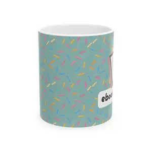 Library Days |  Ebook Girlie | Sprinkles Pattern Mug 11oz