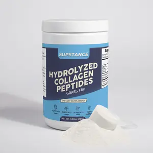 SUPSTANCE Hydrolyzed Collagen Peptide Powder | 14 Servings - Unflavored - Gluten Free, Lactose Free, Corn Free, Sugar Free