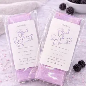 Black Raspberry & Vanilla Wax Melts  Sweet Fruity Scent | Strong & Long Lasting