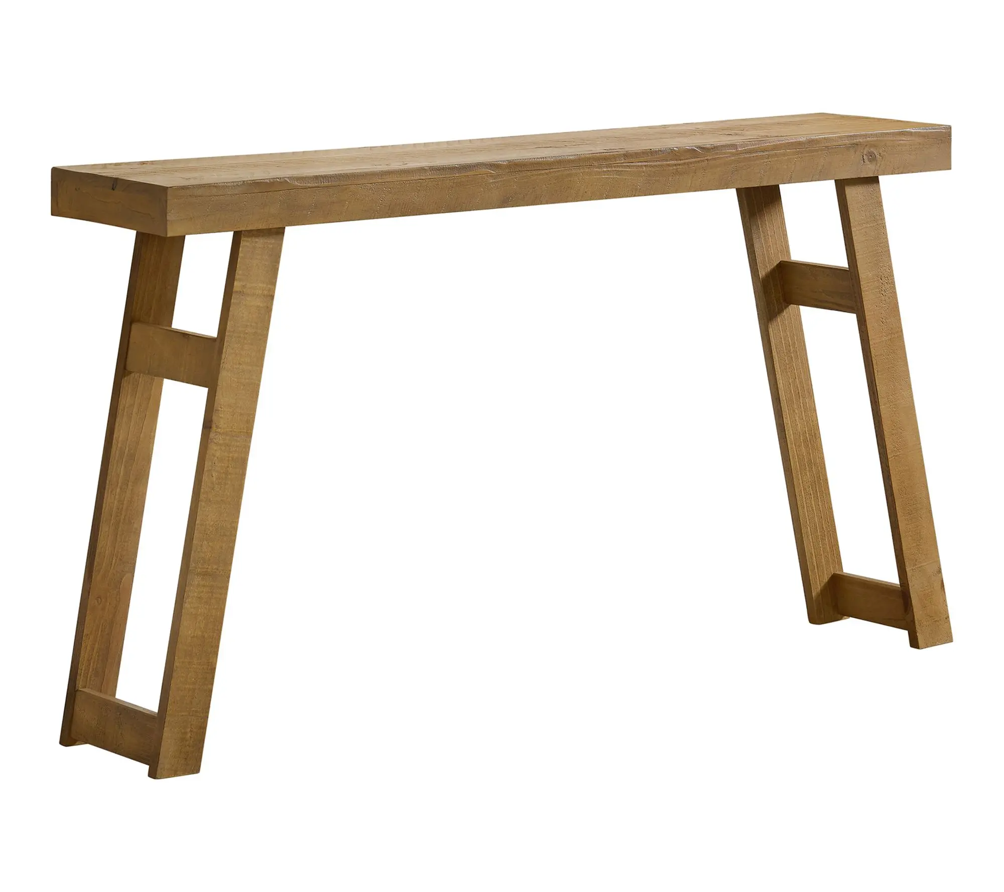 Alaterre Furniture Lawas Solid Wood 56" Console Entryway Table