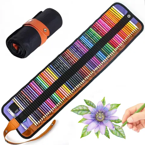 Colored Pencil Set, 50/72pcs Soft Core Colored Pencil, Artist Sketching Drawing Pencils, Art Craft Supplies, Artist Tools, Coloring Pencils Set Gift for Adults Beginners