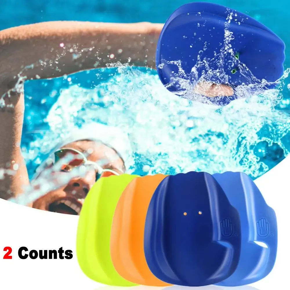 1Pair Swim Paddles Hand, Swim Training Hand Paddles, Swimming Hand Paddles for Women and Men Kids