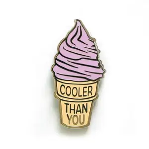 Cooler than you - Ice Cream Enamel Pin