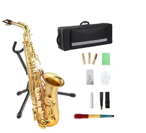 Garvee Tenor Saxophone for  Beginner Kit with Cleaning Cloth, Case, Mouthpiece, Neck Strap, Reeds