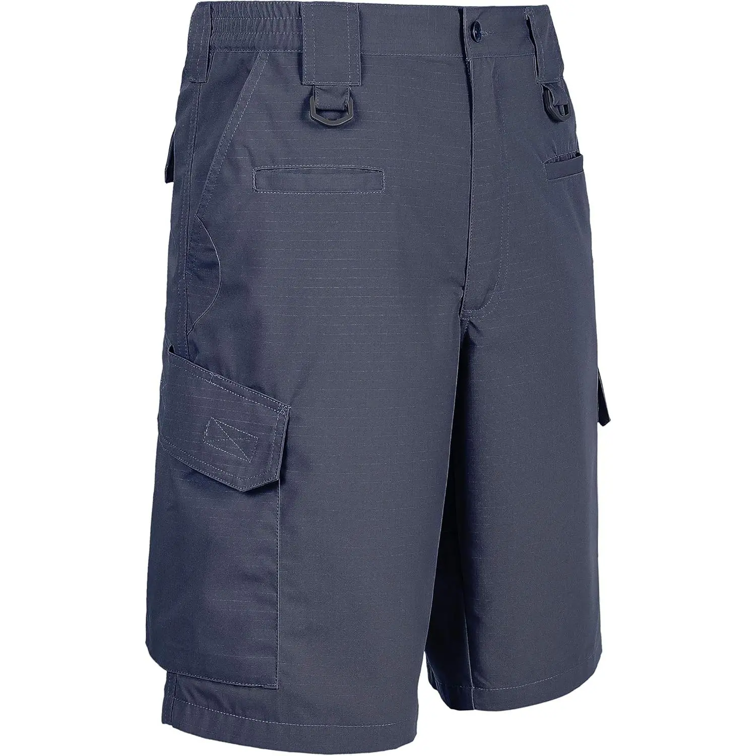 LA Police Gear LAPG Men's Operator Elastic Waistband Tactical Shorts, Durable Outdoor Workout Cargo Shorts for Men