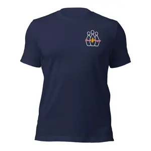 Custom Embroidered Bowling T-Shirt