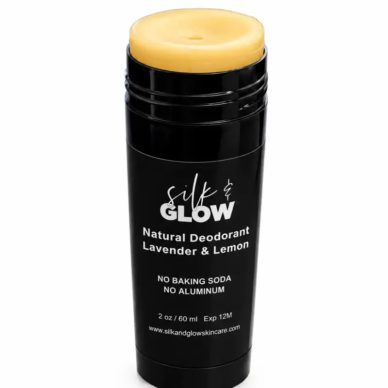 Natural Lavender-Lemon Scented Deodorant, Body Care Product with Aroma, Daily Sweat Control