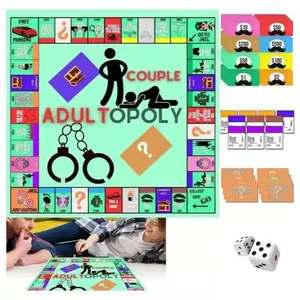 Monopoly New Couple Fun Friend Party Interactive Cards, Perfect for Couples and Friends, Enhance Your Gathering Experience