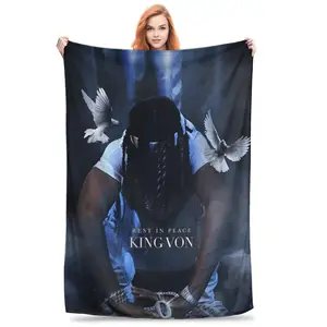 King Von's blankets are super soft and comfortable, ideal for your picnics!