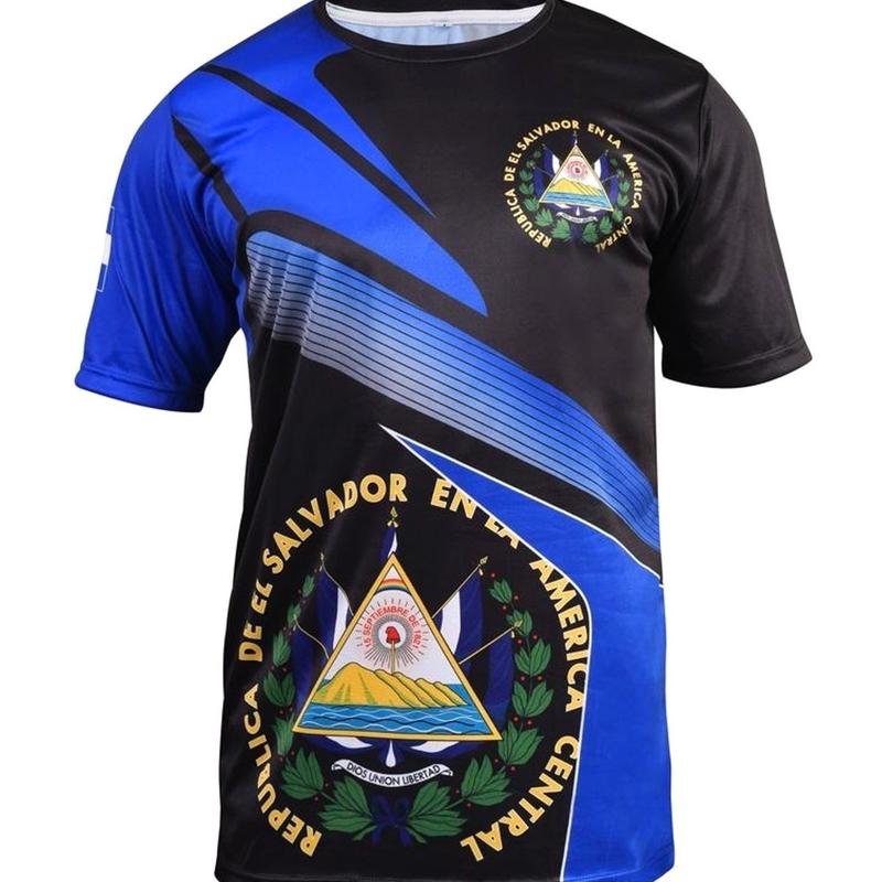 Fury Elite Dual-Tone Series: The Blue & Black El Salvador Soccer Jersey—Where Tradition Meets Modernity shirtslatinas