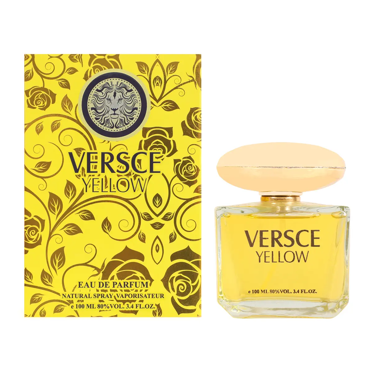 Versce Yellow Eau de Parfum 100ml 3.4fl.oz. Perfume for Women Versce Yellow Eau de Parfum 100ml 3.4fl.oz. Perfume for Women