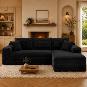 95.6”L-Shaped Modern Chenille Sofa Set,Free Combination Sofa for Living Room and Room(Side Recliner) Boneless Sectional Couch home Sofa family Couch boneless couches for living room,Living Room Couch,Moder outdoorfun