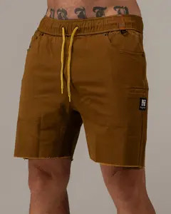 GOAT SHORTS - SADDLE