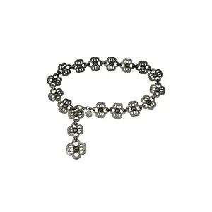 DUNDAS x REVOLVE Chain Belt in Antique Silver