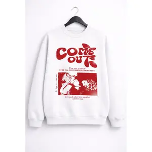 [Sale off up to 65%][Free Ship] Vintage Lesbian Bar Sweatshirt, Sapphic Pride Graphic Tee, 70s Retro WLW Apparel, Queer History Streetwear, Come Out Summer 2026