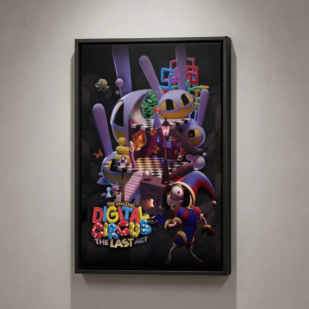 The Amazing Digital Circus The Last Act Movie Poster,Room Decor,Poster for Gifts,Home Decor,Wall Art Decor sohochic