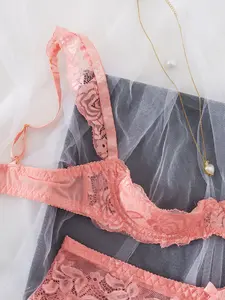 Lace Lingerie Set, French Minimalist Style, Everyday & Special Occasion Wear, Soft Comfortable Design, Perfect Gift Idea