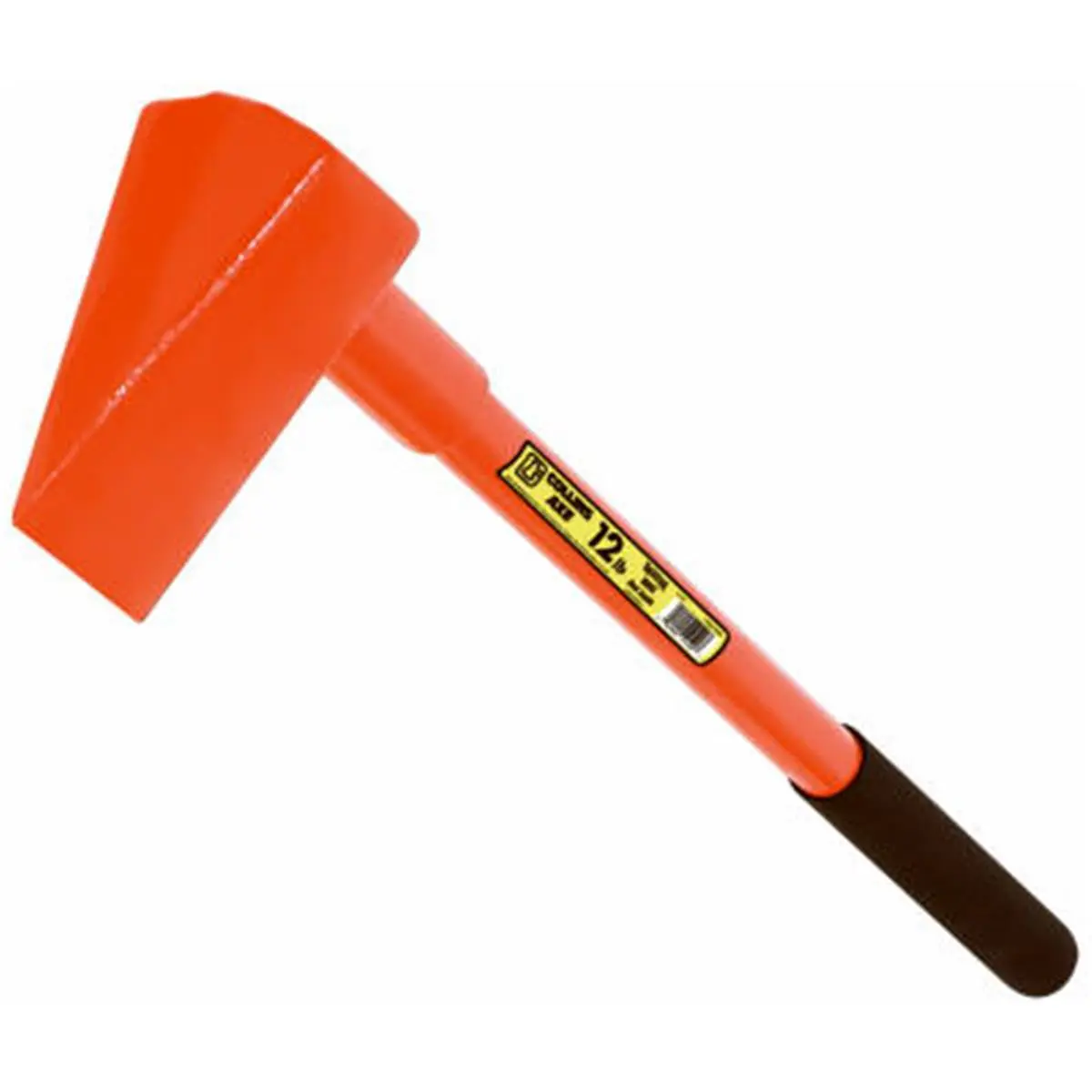 212 MAIN TJ12C Wood Splitting Maul - 12 lbs Heavy-Duty Outdoor Wood Processing Tool with Steel Handle, 15 lbs Option, 30 x 7 x 3.75 in Dimensions