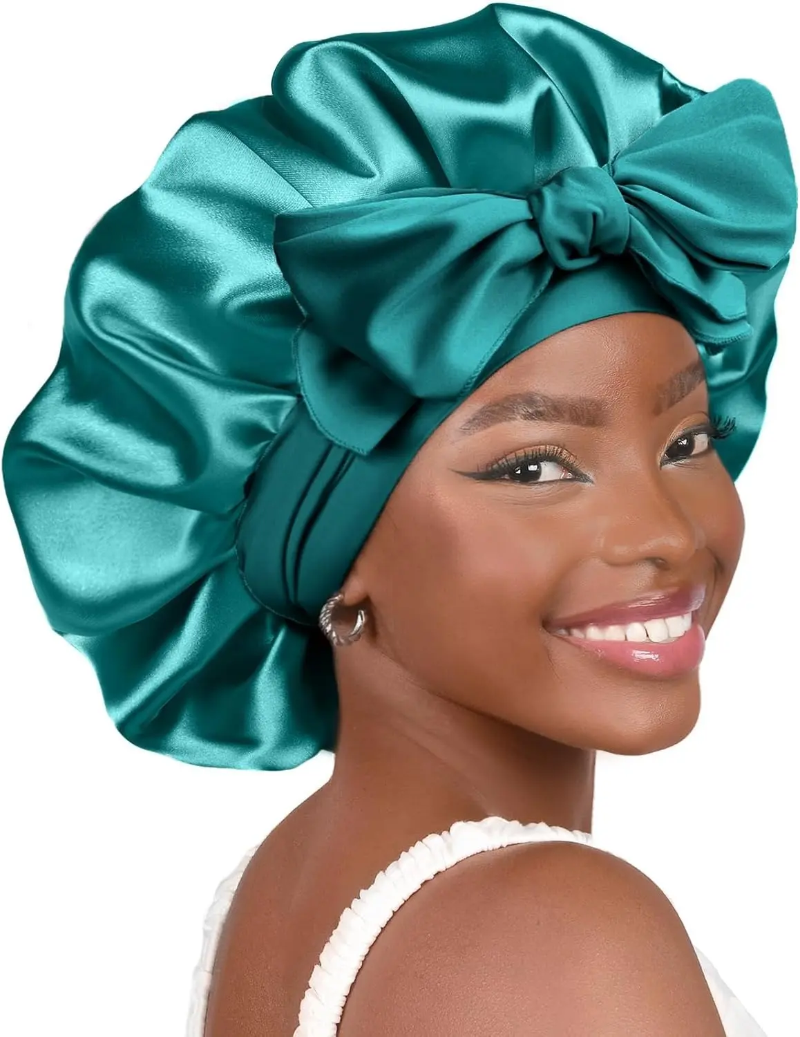 YANIBEST Silk Bonnet for Sleeping Women Adjustable Double  display picture 1