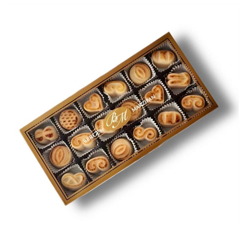 BERGEN MARZIPAN 18 or 36 or 54 Pieces - Assorted Fruits, Strawberry, Toasted Marzipan - 4 Flavors to Choose From