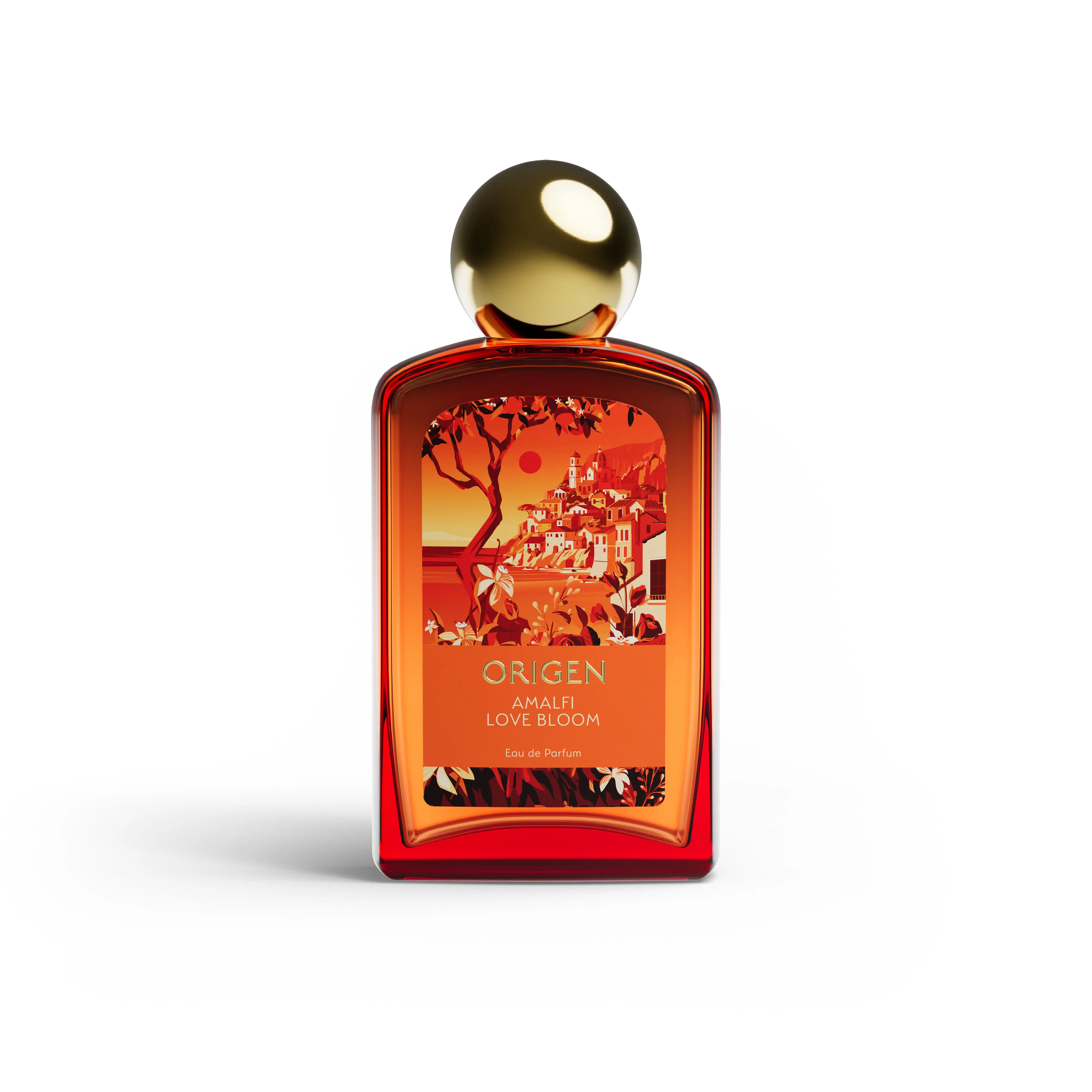 Origen Amalfi Love Bloom Eau de Parfum 3.3oz with Rose, Orange Flower, Vanilla