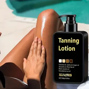 XIAOKS Natural Glow +Firming Self Tanner Body Lotion, Fair to Medium Skin Tone, Sunless Tanning Moisturizer with Collagen and Elastin.Helps to Visibly Reduce Cellulite fake tan