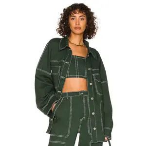 BY.DYLN Cooper Jacket in Green Unisex