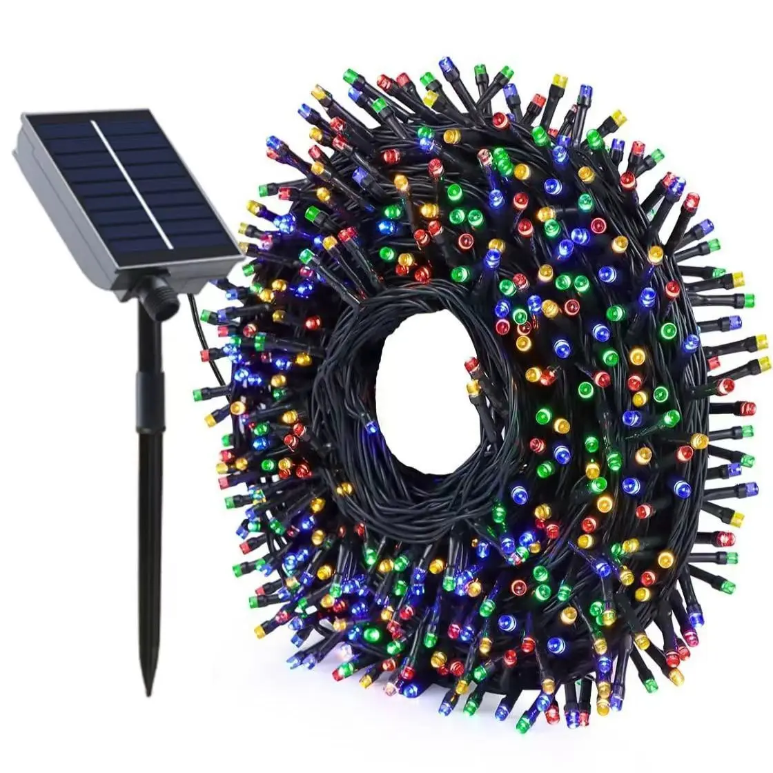 Solar String Lights, Outdoor Waterproof LED Color Lights, Multicolor Atmosphere Lights for Summer Party Lights,BBQ Decor, Perfect Valentine’s Day Gift for Couples,#summerwins,dorm essentials,home decor,home essentials,camping essentials