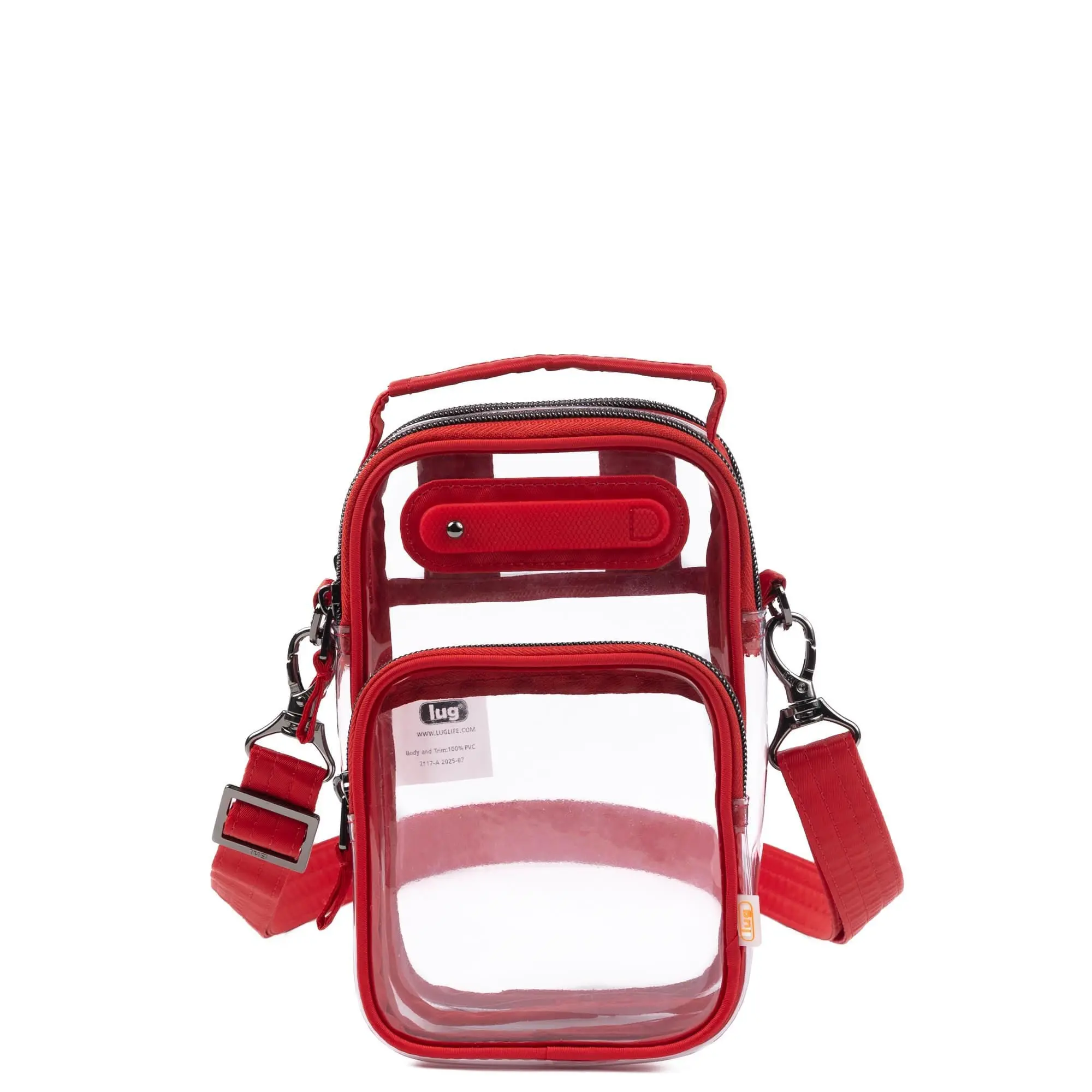 Skeeter Mini Clearview Convertible Crossbody Purse - Stadium Approved Transparent Mini Women's Crossbody & Shoulder Bag, Mini Crossbody Bag