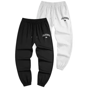 Men's Drawstring Waist Sweatpants - Casual Comfy Sporty Streetwear, Sports Jogger Sweatpants for a Laid-Back Stylish Vibe