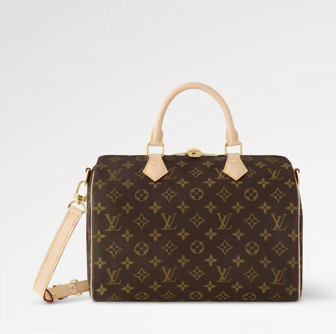 Pre-owned Louis Vuitton Louis VuittonSpeedy 25 Monogram Canvas Handbag Like New 99% Elegant Fashion Handbag Chic Handbag