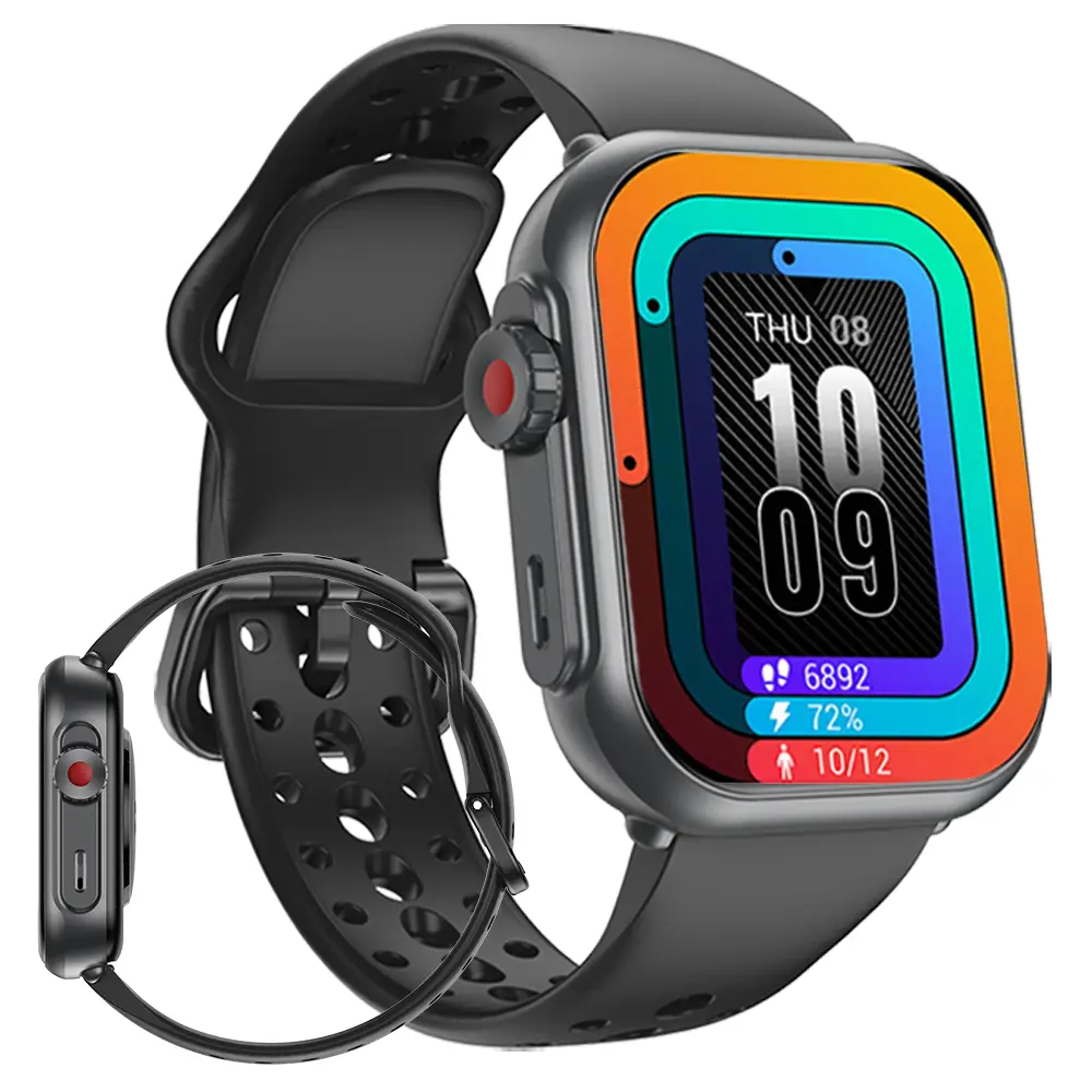 Valentine's Day gifts / Summer Gift Smart Watch – 1.85" Fitness Tracker with Heart Rate, SpO2, Sleep & IP68 – 100+ Sports Modes – iPhone Android Touchscreen Wearable Sports Tracking Wristwatch Step Tracker Watch