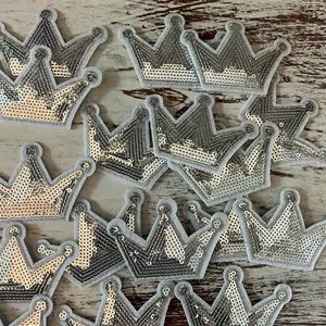 Crown Iron on Patches