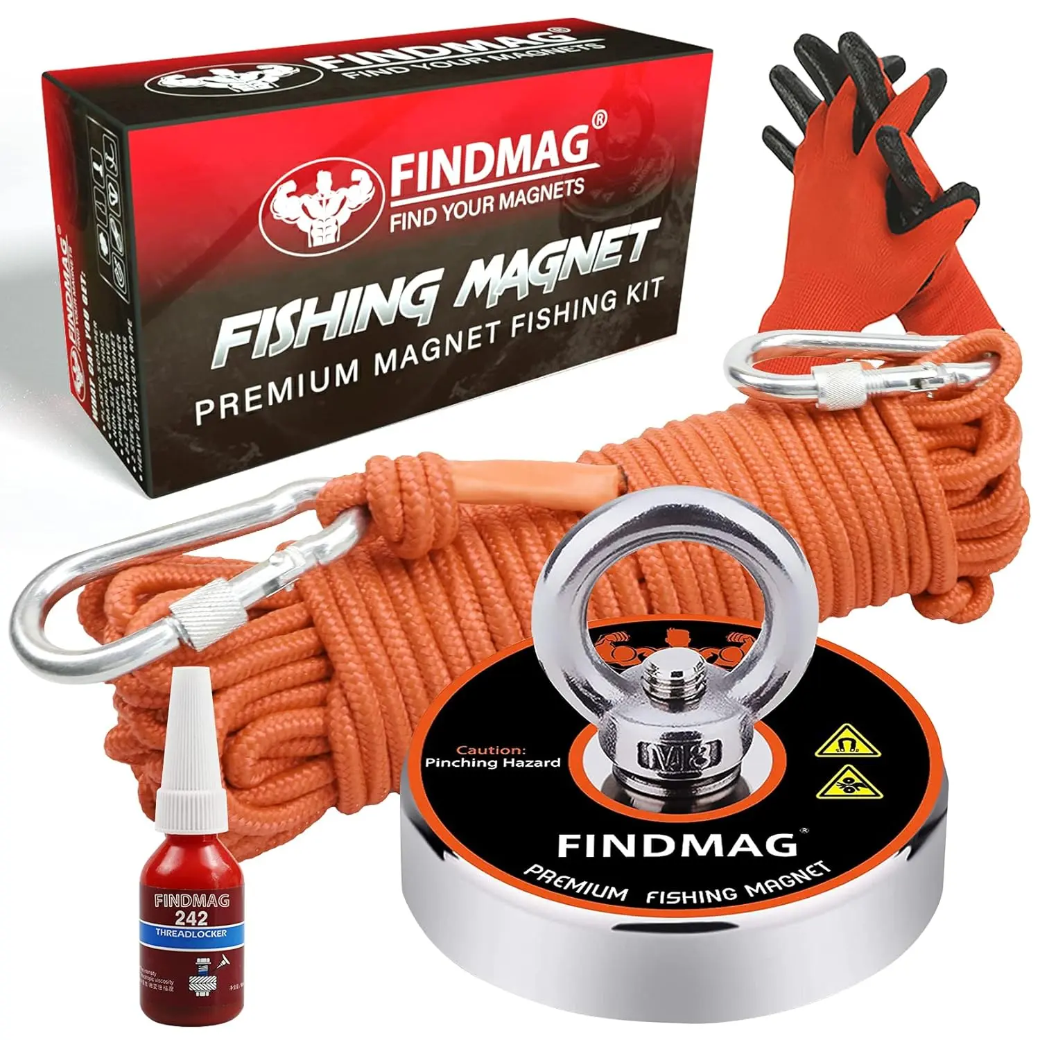Super Strong Neodymium Fishing Magne.ts Kit