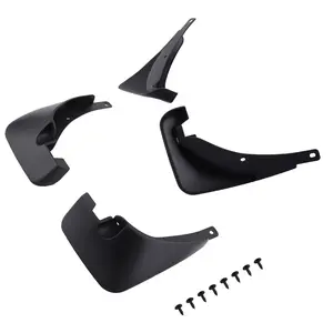 4-Piece Mud Flaps Splash Shields compatible for Toyota RAV4 2006-12 XA30 Complete Coverage