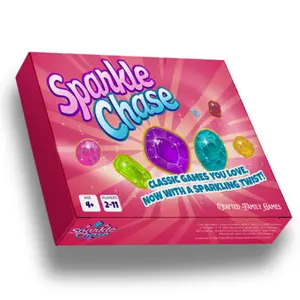 Sparkle Chase – Fast-Paced Family Card Game | 3 Games in 1 | Fun for Kids & Adults | Matching, Strategy & Action | 2-11 Players